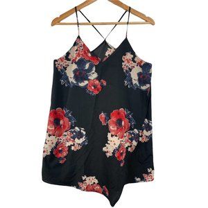free people black floral nightie